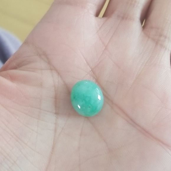 100% natural jadeite loose stone 6ct